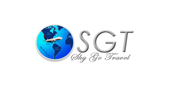 SKY GO TRAVEL logo gray
